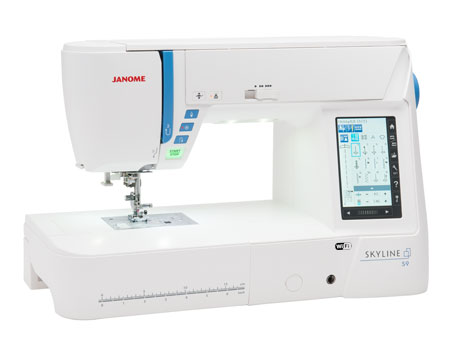 Janome Skyline S9 at K-W Sewing Machines